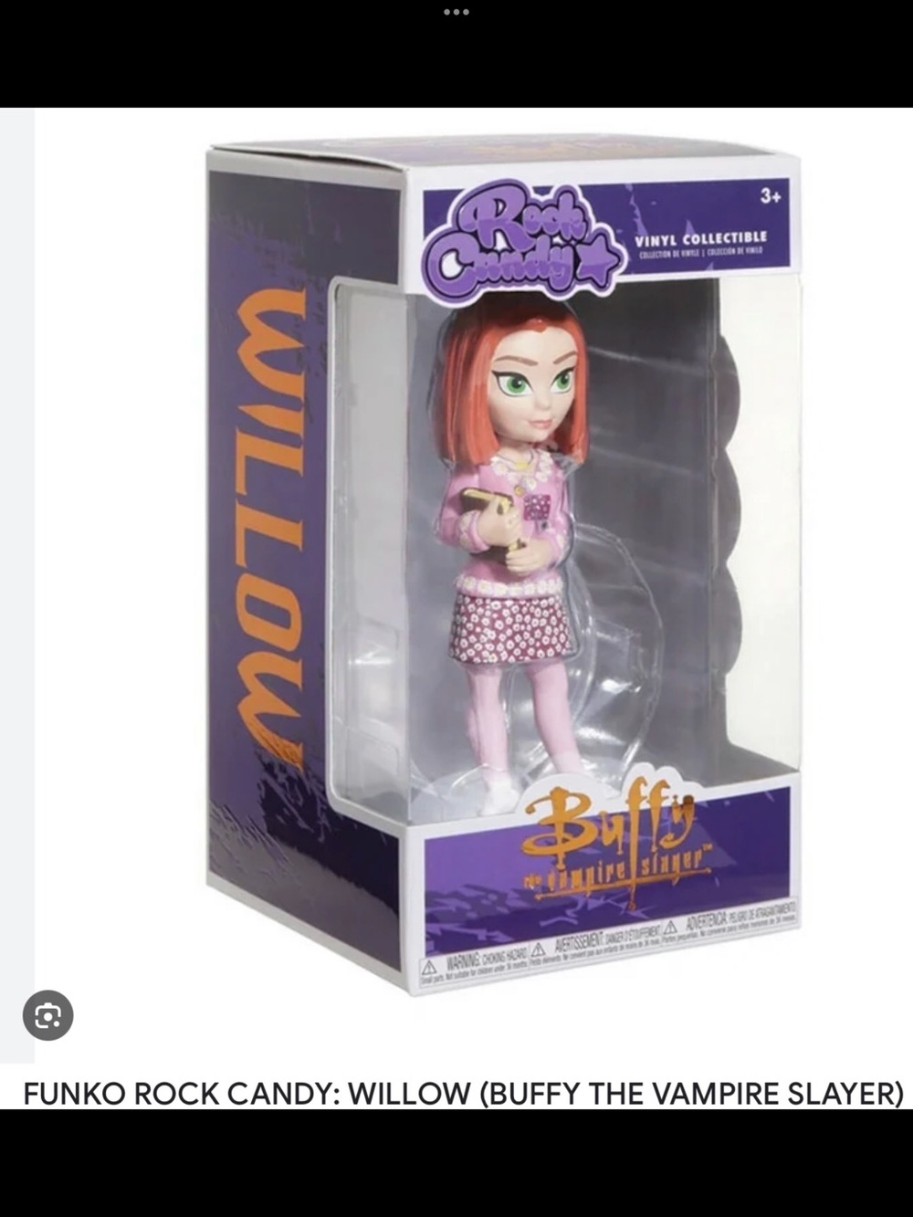 Funko Rock Candy Willow Vinyl Figure - Pink, Purple & Orange Accents